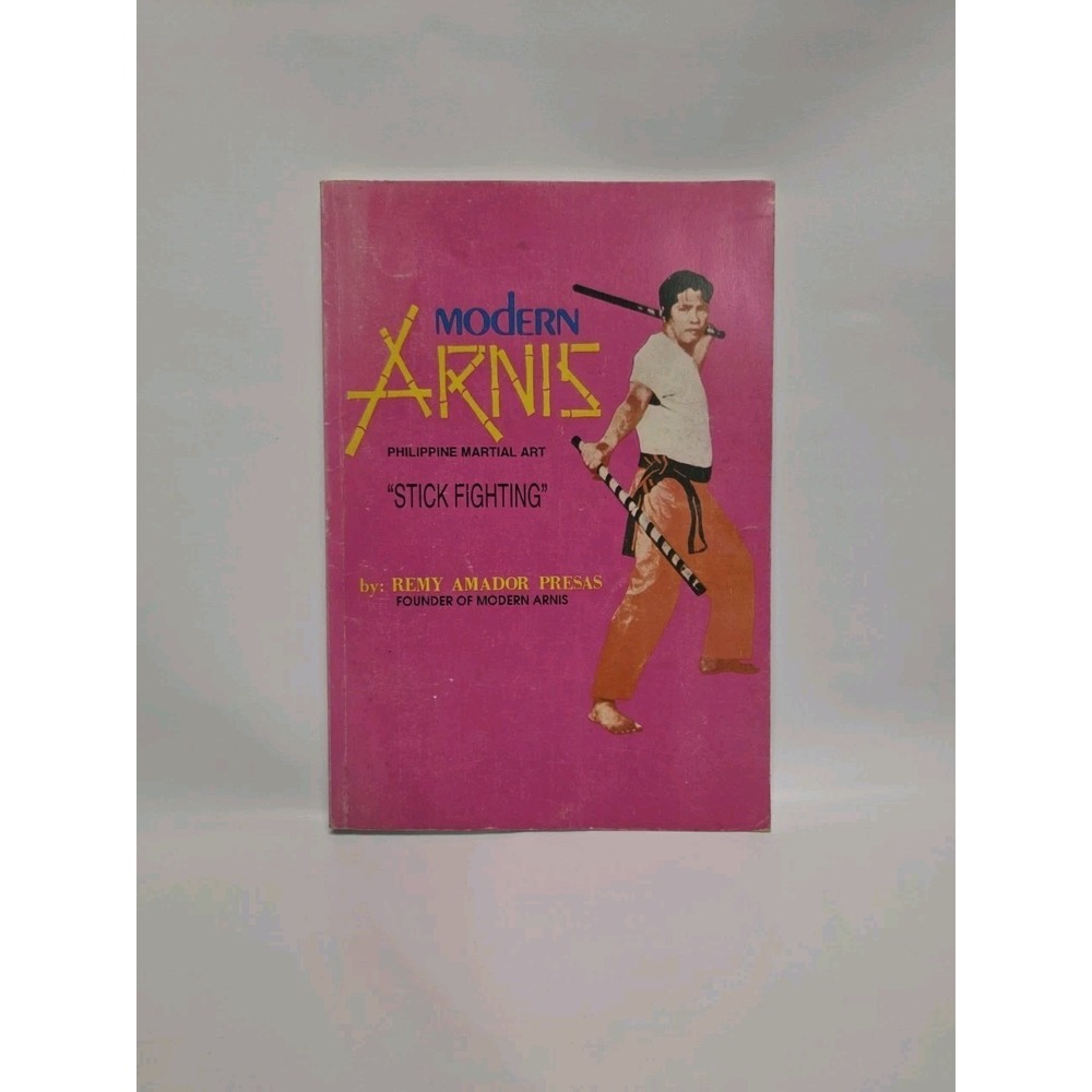 Arnis Stick Fighting Filipino Martial ArtsSC 1993 Signed Illust 162pg